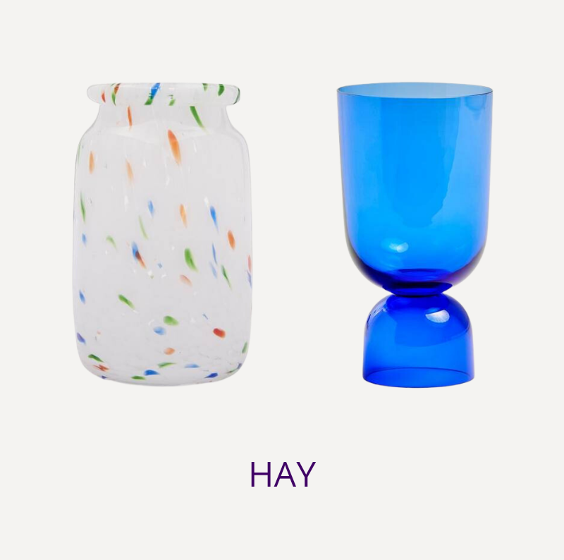 HAY exclusive vases from Liberty