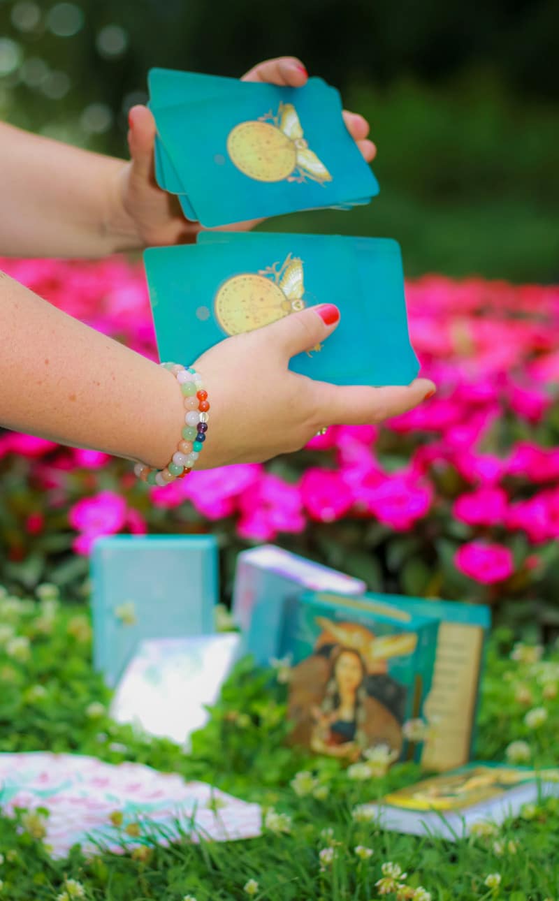 Borbala Ponyi Business and Life Coach. She is master the art of card reading.