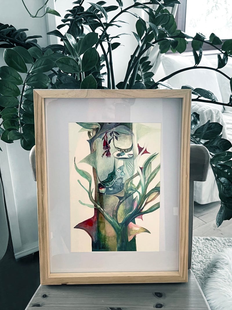 Living in the Rosebush, Beata Kadlicsko artwork