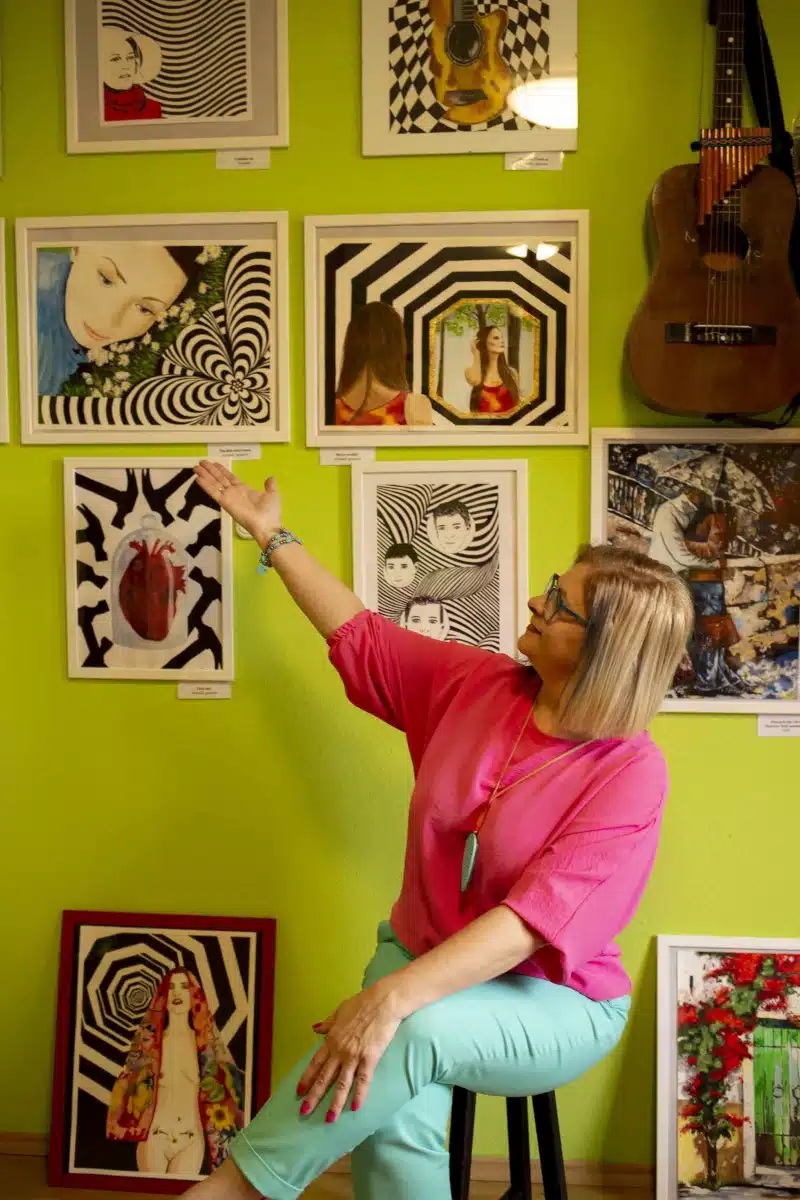 Timi Takács, renowned artist coach