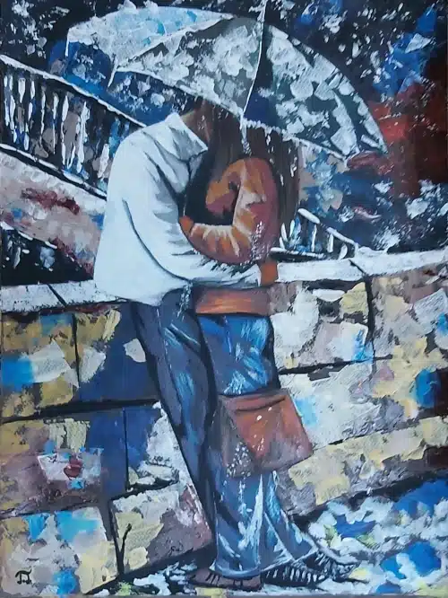 In Your Arms, in the Rain Timi Takacs Artwork